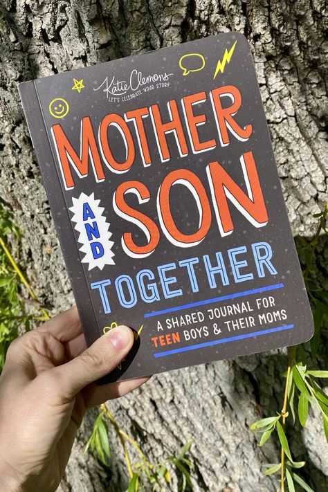 Need a birthday gift for a teenage boy under $20? Give him easy mother son activities at home with a mother son journal for teens. Letters to mom & letters to son with meaningful deep questions about money, growth mindset for teens, family history, favorite bands & album covers, sports teams, hobbies, technology & bullies. Learn what your son thinks about school. Do adult coloring pages. Tell dad jokes & inspiring quotes for teens to color. Build the Mother son bond you’ve wanted. Click to see Mother Son Bond, Mother Son Journal, Creative Writing For Kids, Mother Son Relationship, Diary Entries, Teenage Son, Homeschool Writing, Tired Mom, Homeschool Learning