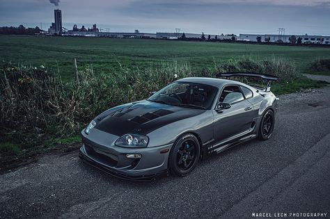 https://flic.kr/p/QN99NN | Toyota Supra | Instagram  Facebook 1994 Toyota Supra, Car Stunt, Supra Mk4, Toyota Supra Mk4, Import Cars, Rx 7, Stance Nation, Japan Cars, Tuner Cars