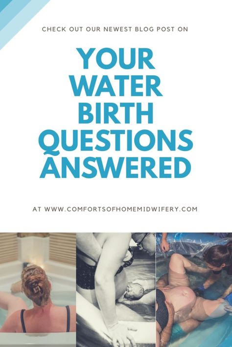 Your Water Birth Questions Answered - Homebirth Midwife in North Texas and Southern Oklahoma Water Birth Photography, Foto Kelahiran, Birth Pool, Best Small Tattoos, Unmedicated Birth, Birth Education, Birth Preparation, Birth Photos, Water Birth