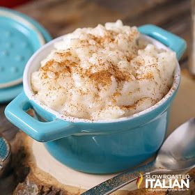 The Slow Roasted Italian - Printable Recipes: 2-Ingredient Creamy Vanilla Rice Pudding Vanilla Rice Pudding, Creamiest Rice Pudding Recipe, Easy Rice Pudding, Slow Roasted Italian, French Vanilla Creamer, Creamy Rice Pudding, Rice Pudding Recipe, Printable Recipes, The Slow Roasted Italian