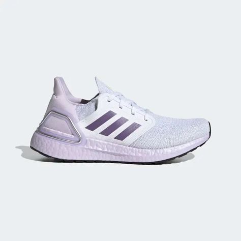 Women's Ultraboost 20 Cloud White and Purple Shoes | adidas US Adidas Running Shoes Women, Adidas Ultraboost 20, Running Shoes Women, Adidas Primeknit, Adidas Sneakers Women, Motion Capture, Adidas Shoes Women, Adidas Running Shoes, Adidas Ultraboost