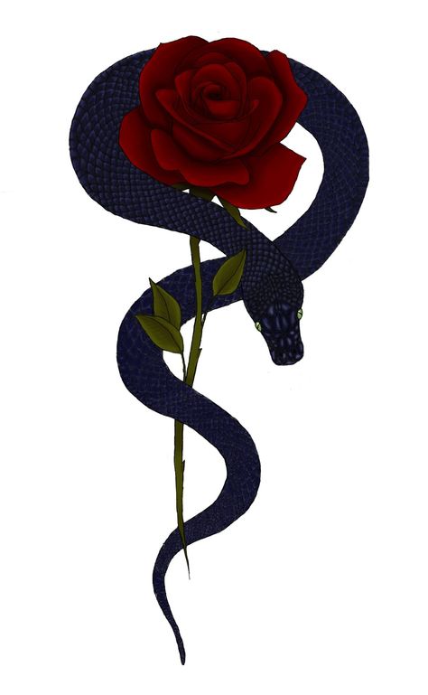 Snakes And Roses, Rose Flower Drawing, Snake Aesthetic, Cute Halloween Tattoos, Snake Painting, Serpent Tattoo, Ear Tattoo Ideas, Snake Drawing, Snake Wallpaper