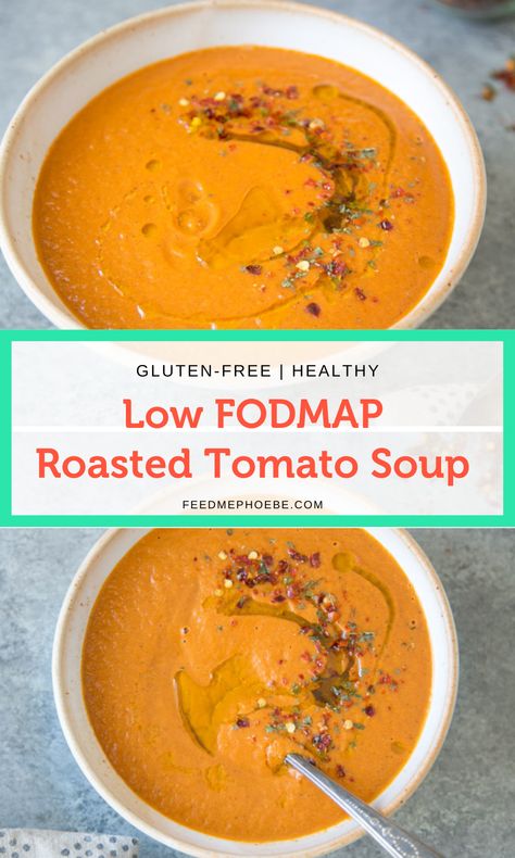 Gf Df Tomato Soup, Low Fodmap Tomato Soup, Low Fodmap Squash Recipes, Low Fodmap Vegan Soup, Low Fodmap Soups Gluten Free, Low Fodmap Chili Recipe, Low Fodmap Meal Ideas, Low Fodmap Vegetarian Recipes, Low Fodmap Crockpot Recipes