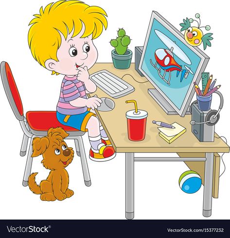 Computer Activities For Kids, Preschool Designs, Sewing Activities, Teaching Computers, Reading Comprehension Kindergarten, Kindergarten Phonics Worksheets, Student Picture, Computer Drawing, Instagram Projects