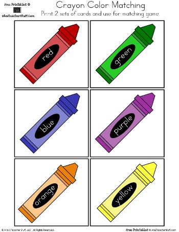 Crayon Color Matching Preschool Spanish, Spanish Colors, Color Unit, Preschool Colors, Activities Ideas, Colors Matching, Flashcards For Kids, Teaching Colors, Color Crayons