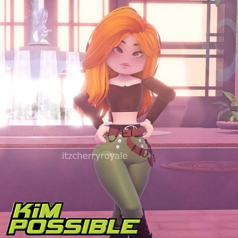 Roblox Photoshoot Ideas, Kim Possible Outfit, Heroes Vs Villains, Rh Hacks, Royals High, Royale High Journal Ideas, Rh Outfits, Sunset Island, Dreamcore Aesthetic