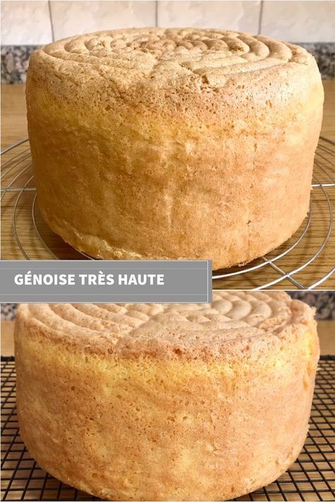 Vous n'aurez plus aucun soucis avec vos génoises. Cette génoise est très légère et tèrs haute . Elle est idéale pour layer cake ,forêt noire et pour tous vos gâteaux d'anniversaire! Layer Cake Ideas, Genoise Cake, Layers Cake, Xmas Pudding, Classic French Desserts, Birthday Cake Recipe, Layer Cakes, Number Cakes, Cooking Chef