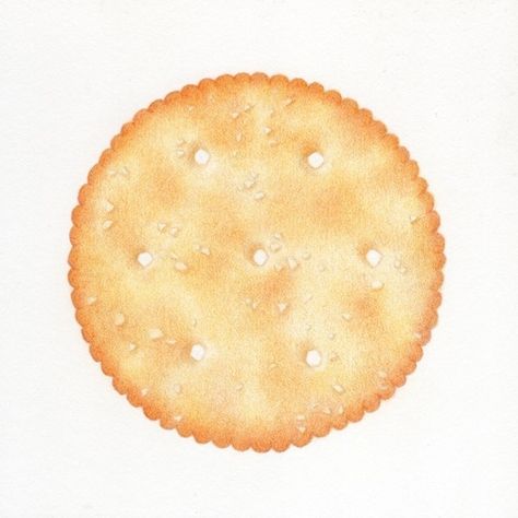 Ritz cracker Cracker Drawing, Butter Crackers, Ritz Cracker, Recipe Drawing, Cracker Snacks, Cracker Recipes, Ritz Crackers, Illustration Food, Art Food