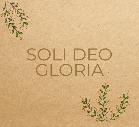 #lettering #letteringart #solideogloria Soli Deo Gloria, Letter Art, Worship, Door Mat