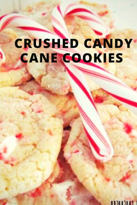 Peppermint Candy Cane Cookies, Peppermint Candy Cookies, Peppermint Desserts, Candy Cane Cookie, Foodie Desserts, Peppermint Cookie Recipe, Candy Cane Recipe, Christmas Peppermint, Peppermint Patty