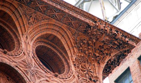 (1894) Guaranty Building - Louis Henry Sullivan [Buffalo, NY] Guaranty Building, Louis Sullivan, Community Projects, New York Architecture, American Architecture, Historic Preservation, Buffalo Ny, Architecture Fashion, Architecture Firm