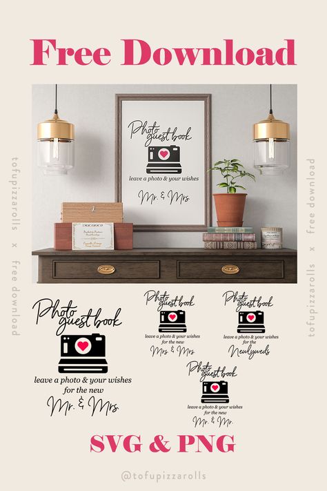 Photo Guest Book Sign Printable Free, Polaroid Guest Book Sign Printable Free, Wedding Guest Book Polaroid, Tofu Pizza, Coffee Bridal Shower, Polaroid Guest Book Sign, Guess Book, Printable Signs Free, Photo Guest Book Wedding