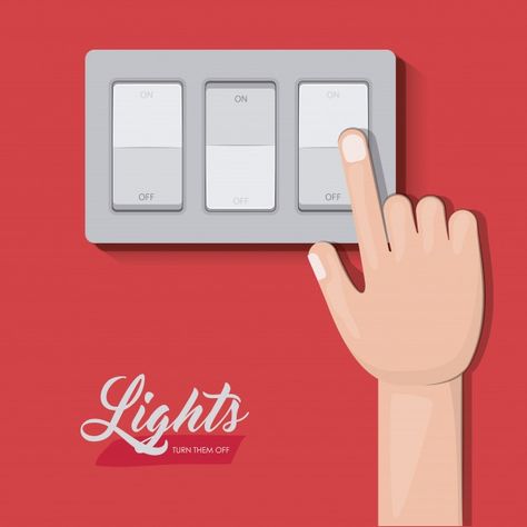 Light Switch Drawing, Light Switch Design, Social Media Negative, Vector Background Design, Switch Design, Illustration Story, New Business Ideas, Toggle Light Switch, Design Technology