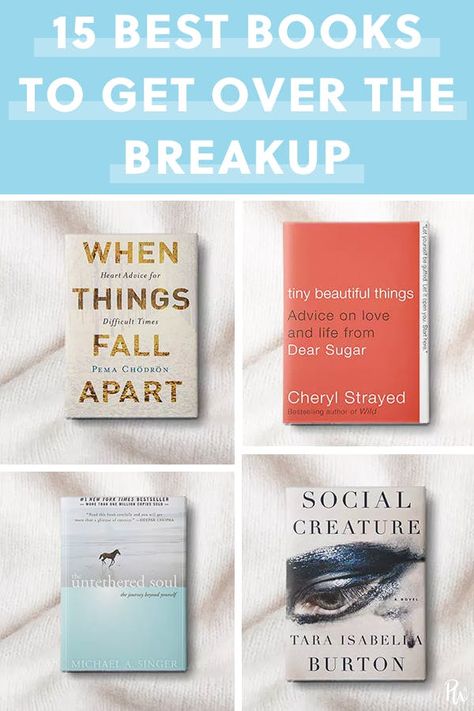 15 Books to Help You Get Over the Breakup from Hell #purewow #marriage #wellness #relationships #books #review #self-care Books To Read For Healing, Books Relationships, Wellness Books, Post Break Up, Books Review, Marriage Books, Healing Books, Relationship Books, Book Background