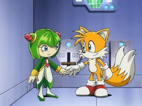 Tails and cosmo Tails X Cosmo, Tails And Cosmo, Tails Sonic The Hedgehog, Tails Sonic, Sonic Characters, Cosmos, Sonic, Sonic The Hedgehog, Top 10