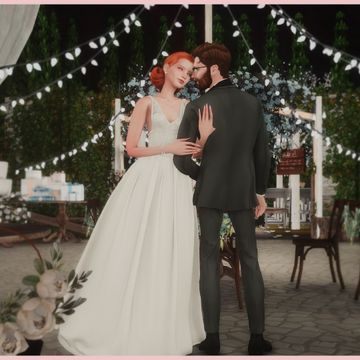 I do! | Pasos Grandes on Patreon Wedding Poses Drawing, Sims 4 Wedding Poses, Poses Sims 4, Sims 4 Stories, Wedding Portrait Poses, Wedding Pose, Poses Drawing, Portrait Images, Korean Fashion Trends