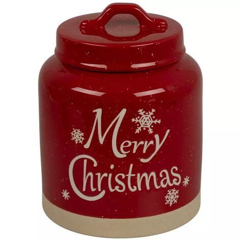 Rustic Merry Christmas Cookie Jar | Hobby Lobby | 6136436