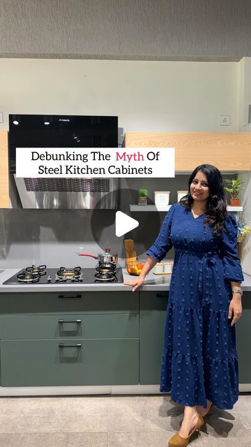 Nupur Rahar on Instagram: "Transform your kitchen into a masterpiece of efficiency and style with @godrejinterio kitchen’s innovative storage solutions. Maximise your space and design to create a functional kitchen.

Godrej Interio Kitchens presents Steel Kitchen 2.0. 

These kitchen cabinets can be customised in any colour with a combination of steel and wood matching your aesthetics. Sleek and functional stainless steel cabinets that will make your kitchen space organised and clutter-free.

The Godrej Interio kitchen’s stainless steel range is a game changer. With their on-going Summer Vibe Sale campaign, you can avail of amazing discounts on these products that you don’t want to miss. Check out their website or visit their store today.
.
.
.
.
.
#godrejinterio #godrejinteriokitchen #nup Godrej Kitchen Design, Sale Campaign, Stainless Steel Range, Stainless Steel Cabinets, Space Organizer, Functional Kitchen, Cozy Nook, Steel Kitchen, Clutter Free