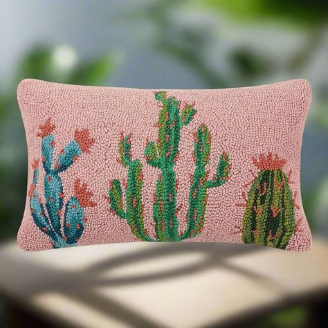 🌵💕 Meet the “Pretty Cactus” cushion! This light pink gem features three adorable cactuses and a wool front and velet backing for extra coziness. Add a pop of charm to your space and let your decor bloom! 🌸✨ #CactusCushion #VelvetLuxury #HomeSweetHome Pretty Cactus, Cactus Cushion, Pink Gem, Light Pink, Cactus, Sweet Home, Gems, Cushions, Velvet