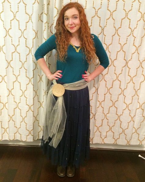 Merida Costume Diy, Merida Costume Kids, Diy Merida Costume, Princess Merida Costume, Merida Costume, To Wonderland, Princess Merida, Costume Diy, Red Head