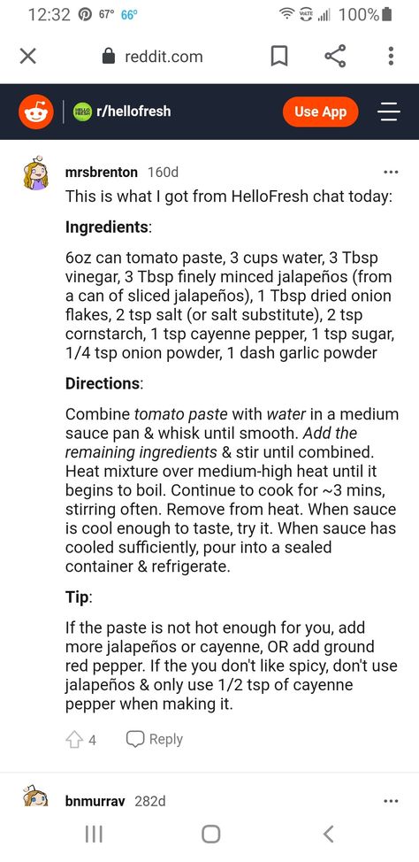 Copycat Hello Fresh Tex Mex Sauce Hello Fresh Sauces, Tex-mex Paste Hello Fresh Recipe, Hello Fresh Tex Mex Paste Recipe, Hello Fresh Sauce Recipes, Hello Fresh Copycat Recipes, Copycat Hello Fresh, Tex Mex Paste Recipe, Tex Mex Sauce, Tomato Paste Recipe