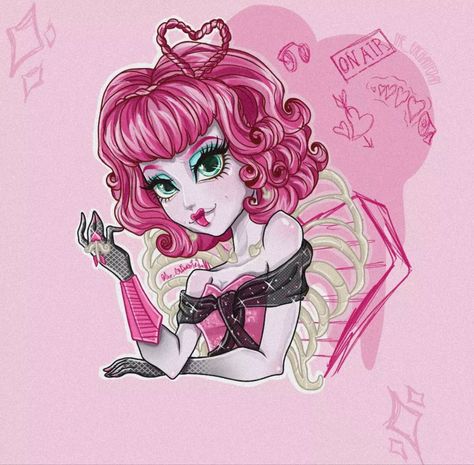 Cupid Monster High, Monster High Cosplay, High Characters, Moster High, Personajes Monster High, Monster High Art, Monster High Characters, Drop Dead, Rosa Pink