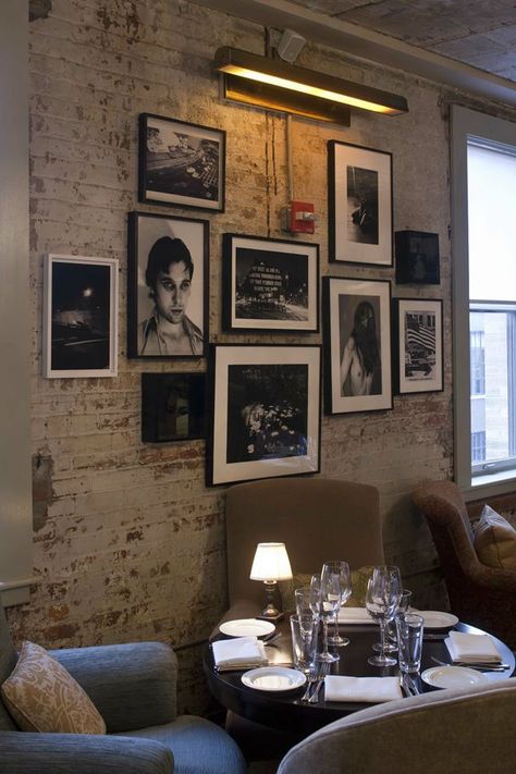 Soho House New York - Picture gallery House New York, Deco Bar, Decoration Restaurant, New York Pictures, Soho House, Restaurant Interior, Cafe Interior, Cafe Design, 로고 디자인