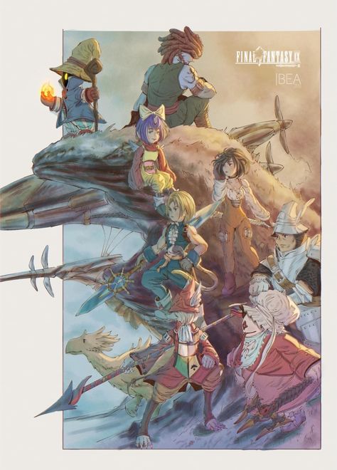 Final Fantasy Ix, Final Fantasy Artwork, Final Fantasy X, Final Fantasy Art, Fantasy Series, Final Fantasy Vii, Video Game Art, Fantasy Artwork, Pretty Cool