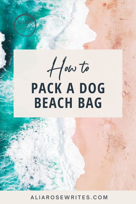 Beach Trip Packing List, Beach Checklist, Beach Trip Packing, Road Trip With Dog, Beach Vacation Packing, Summer Puppy, Beach Vacation Packing List, Vacation List, Beach Bag Essentials