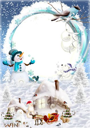 Winter Photo Frame, Christmas Profile Pictures, Christmas Card Background, Winter Frame, Baby Blue Background, Frozen Birthday Theme, Online Photo Frames, Christmas Photo Frame, Christmas Papers