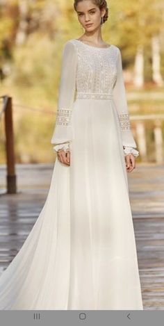 3/4 Wedding Dress, Fitted Wedding Gown, Muslimah Wedding Dress, Simple Wedding Gowns, Bride Dress Simple, Modest Wedding Gowns, Classy Wedding Dress, Stylish Wedding Dresses, Wedding Dress Guide