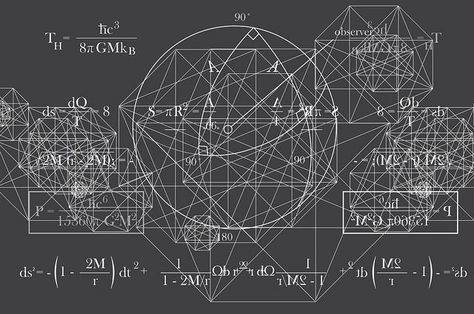 Stephen Hawking Equations Physics Aesthetic, Science Rules, Physics And Mathematics, Math Art, E Mc2, Physicists, Quantum Mechanics, Quantum Physics, Stephen Hawking