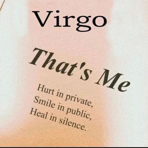 💯 ♍️ Virgo Quotes Facts Women, Virgo Emotions, Virgo Personality Traits, Virgo Things, Virgo Stuff, Virgo Energy, Virgo Goddess, Virgo Woman, Virgo Personality