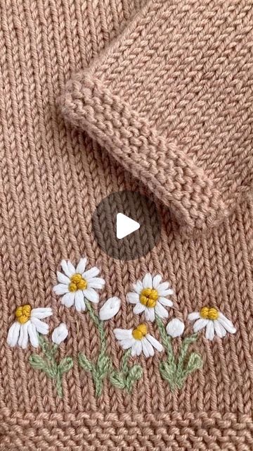 97 likes, 8 comments - lovefibres on August 25, 2024: "I thought I’d share the process of using one of my knitting patterns with included embroidery 🧶 knit the cardigan ✍️ trace the design onto water soluble stabiliser 🪡 embroider over 💦 wash the stabiliser away 👏 give yourself a round of applause 😀 #embroideredbabyclothing #babyknittingpatterns #embroideryonknitting #knittingforbaby #handembroideredclothing". Embroidery On Cardigan, Cardigan Embroidery, Round Of Applause, August 25, Embroidered Clothes, Baby Cardigan, Knitted Cardigan, Doll Making, Baby Knitting Patterns