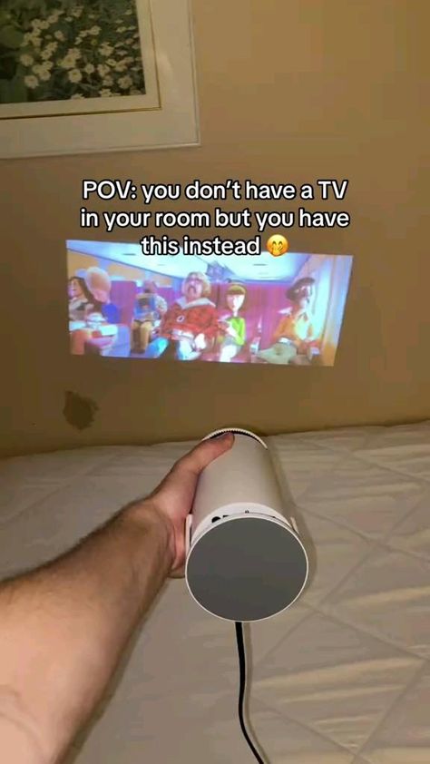 Buy the Best Portable Projector from Amazon and Turn your Boring Bedroom to a Crazy Home Theatre ✨ Click on Visit To BUY👇🏻❕ Projector In Bedroom, Small Projector, Phone Projector, Projector Mounts, Mini Projector, Movie Projector, Projector Accessories, Portable Projector, Mini Projectors