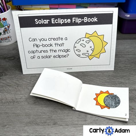 Eclipse Activities For Kids, Solar Eclipse Model, Eclipse Activities, Solar Eclipse Activity, Stem Centers, Tactile Activities, Student Crafts, Science Centers, Solar Eclipse Glasses