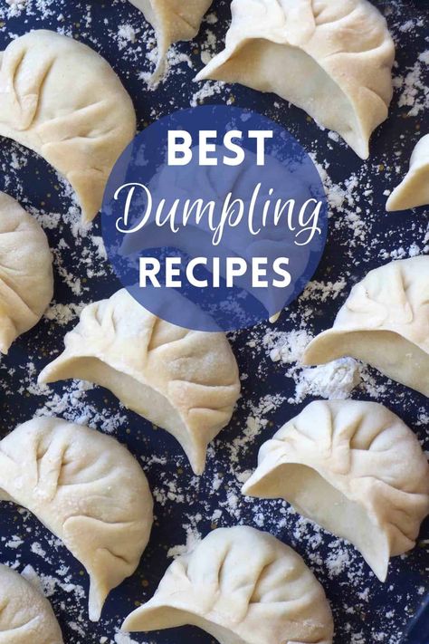 From northern specialities to Cantonese dim sum classics, this collection of tried and tested recipes showcases the most popular varieties of Chinese dumplings. #redhousespice Chinese Dumplings Recipe, Asian Dumpling Recipe, Dumplings Recipe Chinese, Easy Empanadas Recipe, Dumpling Recipes, Dim Sum Dumplings, Beef Dumplings, Chinese Dumpling, Cumin Lamb