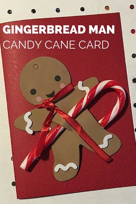 Xmas Drawing Ideas, Gingerbread Cards, Candy Cane Cards, Xmas Drawing, Candy Cane Crafts, Gingerbread Man Christmas, Gingerbread Crafts, Christmas Gifts To Make, Christmas Cards Kids