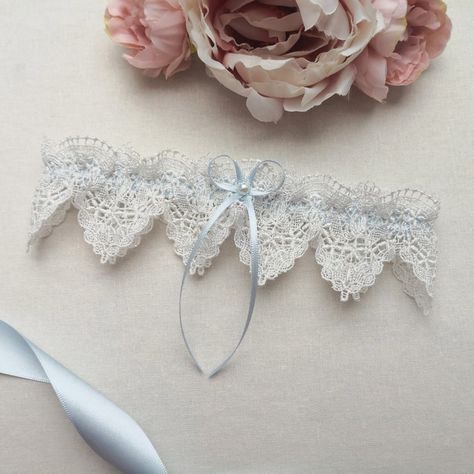 Something blue wedding garter pearl bridal garter with ivory #gadget Green Wedding Garter, Garters For Wedding, Wedding Garter Blue, Blue Garter, Wedding Garter Lace, Bridal Luncheon, Something Blue Wedding, Sage Green Wedding, Blue Bridal