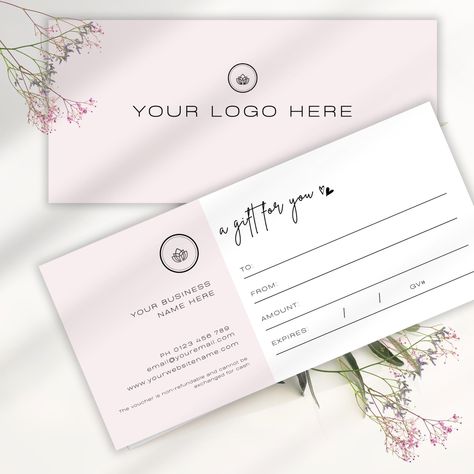 Free gift certificate template