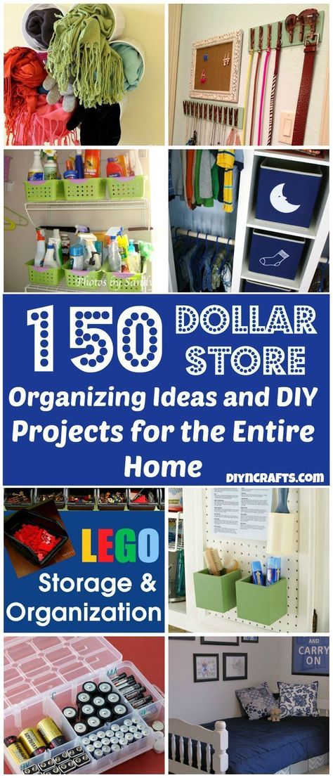 150 Dollar Store Organizing Ideas and Projects for the Entire Home – Page... Dollar Store Organizing Ideas, Lego Storage Organization, Shoe Storage Diy, Organisation Hacks, Dollar Store Organizing, Lego Storage, Organizing Ideas, Dollar Store Crafts, Diy Organization