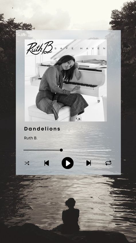 Music Wallpapers: Dandelions - Ruth B. Ruth B, Music Wallpapers, Lyrics Aesthetic, Matching Wallpaper, Music Wallpaper, Aesthetic Images, Foto Jungkook, Riverdale, Wall Prints