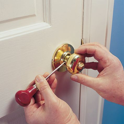 Painting interior front door