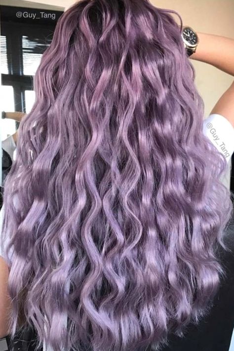 Hair Color Ideas Purple, Purple Hair Color Ideas, Violet Hair Colors, Purple Hair Color, Violet Pastel, Violet Hair, Lilac Hair, Hair Color Pastel, Lavender Hair