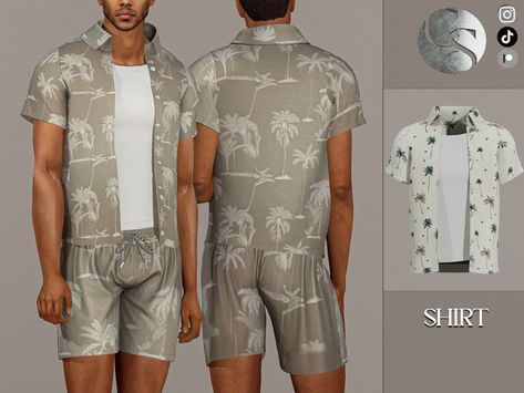 Male Swimsuit Sims 4 Cc, Sims 4 Cc Swimwear Male, Sims 4 Male Shirts Cc, Sims 4 Male Swimwear, White Outfit For Men, Sims 4 Men Clothing, Sims 4 Male Clothes, Beach Outfit Men, Sims Stories