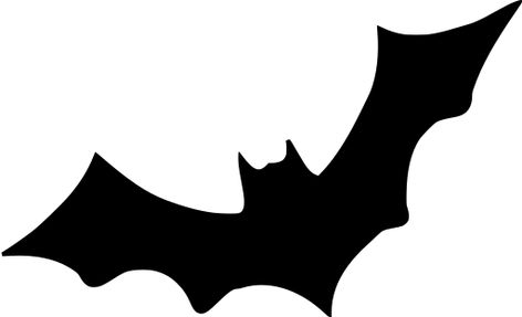 CC0 - FREE SVG Image outline bat Bat Stencil Free Printable, Bat Svg Free, Free Bat Svg Files For Cricut, Bats Svg Free, Bat Pictures, Bat Silhouette Craft, Bats Silhouette, Bat Svg Halloween, Bat Outline