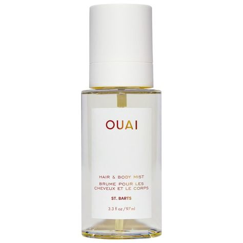 Sephora Hair Products, Ouai St Barts Perfume, Body Mist Aesthetic, Ouai Hair Perfume, Ouai Perfume, Florida Shopping, Hair And Body Mist, Healthy Curly Hair, Ouai Hair