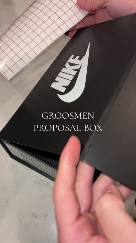 TikTok · Jenn Groomsmen Proposal Non Alcoholic, Groomsman Proposal Box, Groomsman Proposal, Groomsmen Proposal, Wedding 2025, Proposal Box, Groomsmen Gift, Custom Jerseys, Wedding Things