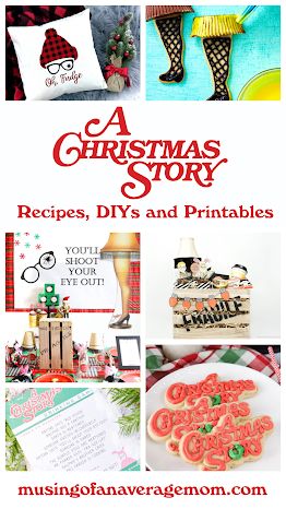 A Christmas Story Party, Christmas Story Party Ideas, Christmas Party Movie, Christmas Vacation Party, Christmas Story Movie, Christmas Activities For Families, Movie Themed Party, Christmas Party Themes, Free Printable Gifts