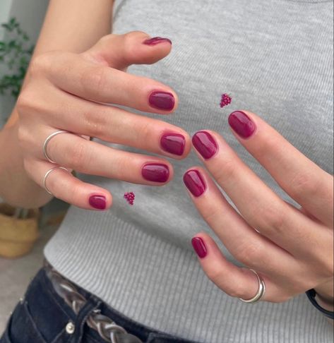 Colorful Shellac Nails, Painted Natural Nails Short, Hello Nails, Hippie Nails, Nagel Tips, Soft Nails, روتين العناية بالبشرة, Jelly Nails, Manicure Y Pedicure